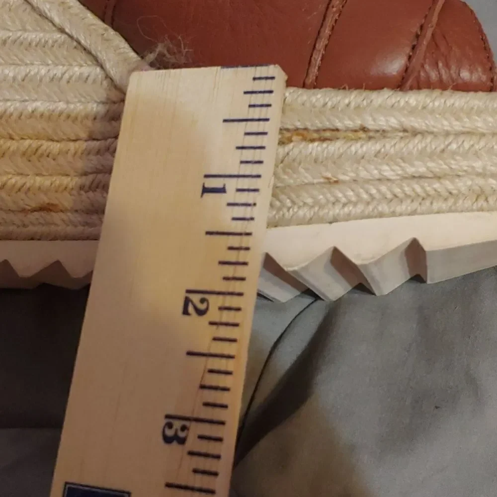 Authentic coach wedges(platform)soft buttery leather!